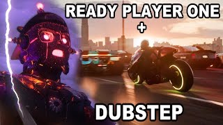 Escena de la carrera de READY PLAYER ONE con DUBSTEP [upl. by Urias110]