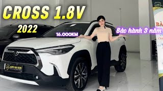 Toyota Cross 18V 2022 siêu lướt 16000km giá tốt nhất chợ [upl. by Sualocin]