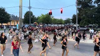 Prattville Marching Band Homecoming Parade 2024  1 [upl. by Ytineres995]