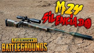 SNIPER M24 SILENCIADO FINAL MAS RARO DEL MUNDO  PLAYERUNKNOWN´S BATTLEGROUND PUBG [upl. by Magree]