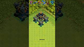 triple multi Archer Tower amp Town Hall 17 vs All Troops  💀🔥clashofclans coc shorts [upl. by Aiderfla]