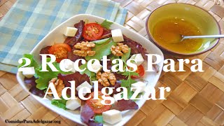 Recetas De Comidas Para Adelgazar 5 Exquisitas Recetas [upl. by Amilb747]