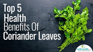 Top 5 Health Benefits Of Coriander Leaves [upl. by Halford]