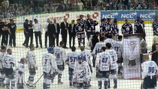 DEL Finale Spiel 5 Ehrung der Adler Mannheim [upl. by Aned720]