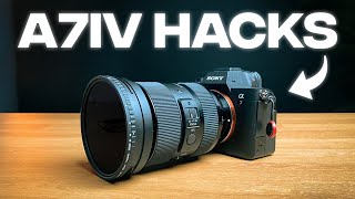 Sony A7IV Hacks You Should Be Using [upl. by Noedig328]