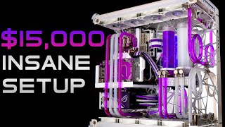 DREAM 15000 Custom Water Cooled Gaming PC Build [upl. by Sidnac578]