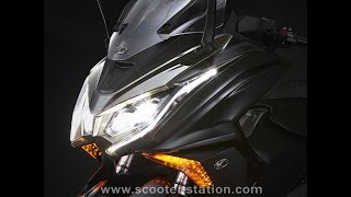 THE ALL NEW KYMCO AK 550 ABS 2017 [upl. by Sehguh]