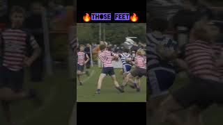 Kid Rugby Player weaving run [upl. by Enirbas]