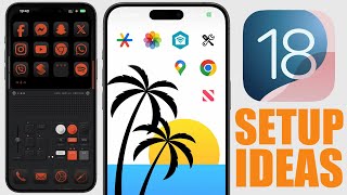 iOS 18 Home Screen CUSTOMIZATION  The Best iOS 18 Setups Tutorial [upl. by Rollin]