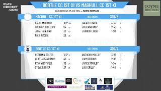 Bootle CC 1st XI v Maghull CC 1st XI [upl. by Kono248]