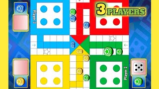 Ludo Game in 3 Players  Ludo King 3 Players  Ludo King Game  Ludo Gameplay  432 [upl. by Dranoel673]