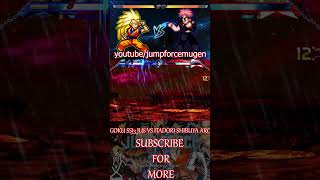 GOKU SSJ3 JUS VS ITADORI SHIBUYA ARC goku dragonballzmugenapkforandroid anime [upl. by Nahgrom]