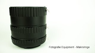 Fotografie Equipment  Makroringe [upl. by Wanfried384]