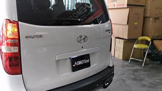 HYUNDAI STAREX 2008 CONVERT TO FACELIFT BODY KIT JEMOTION DESIGN [upl. by Milinda]