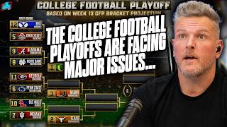 The College Football Playoff Bracket Situation Is All Fed Up  Pat McAfee Show [upl. by Josy]