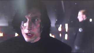 Kylo Ren chokes General Hux Star Wars 8 scene [upl. by Eamon]