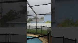 Hurricane Milton 320 pm 1009 Hillsborough County area hurricane tampaweather tampa [upl. by Menis173]