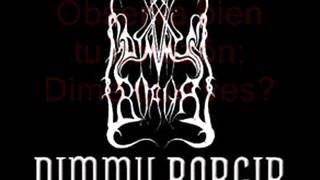 Dimmu Borgir  Burn in Hell Subtitulos en español [upl. by Yecnuahc]