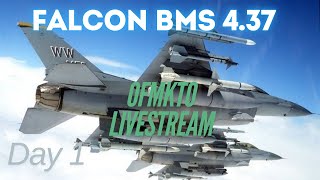 Falcon BMS 437  OFMKTO Livestream  Day 1 [upl. by Narton]