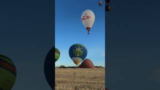 DESPEGUE TERCER VUELO CAMPEONATO DE ESPAÑA GLOBOS AEROSTÁTICOS CIUDAD REAL 2024shorts [upl. by Eigroeg]