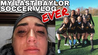 MY LAST BAYLOR SOCCER VLOG  Big XII tournament in Kansas City [upl. by Desmund245]