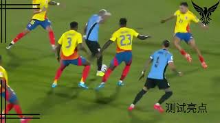 URUGUAY VS COLOMBIA I WORLDCUP QUALIFIERS HD HIGHLIGHTS [upl. by Nelyaw975]