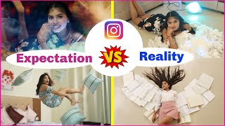 Instagram Expectation vs Reality  Photography Hacks  Anaysa [upl. by Atsev]