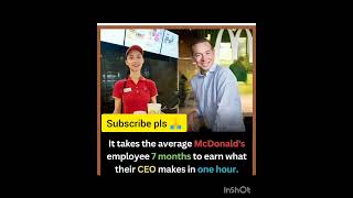 Employee Vs CEO salary shorts trending viral mustaheed knowledge channel [upl. by Amery]