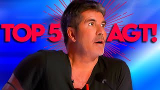 5 AGT Auditions That Will Go Down In History [upl. by Iatnwahs844]