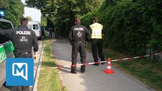 Bluttat nahe Ebersberg bei München Großeinsatz der Polizei [upl. by Rebme96]