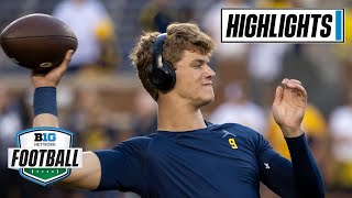 Hawaii at Michigan  Highlights  Big Ten Football  Sept 10 2022 [upl. by Eloci]