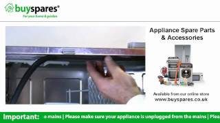 How To Replace a Dishwasher Door Seal Kenwood KDW12ST3A [upl. by Naawaj]