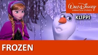 Frozen  Anna tapaa Olafin – Disney Prinsessat [upl. by Arel]