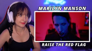 Marilyn Manson  Raise The Red Flag Music Video  First Time Reaction [upl. by Niret3]