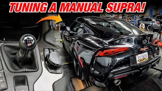 M5K Manual Supra Gets Our B58 Tuning Package [upl. by Kaczer735]