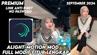 ALIGHTMOTION MOD APK PREMIUM TERBARU 2024 NO IKLAN [upl. by Johiah709]