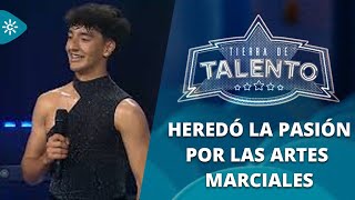 Tierra de talento  El joven bailarín Ángel Ruíz convence al jurado en el último momento [upl. by Ynomrah]