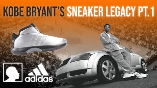 Kobe Bryants Sneaker Legacy Pt 1 The Adidas Years [upl. by Annayt]