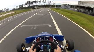 company kart  Alex first laps [upl. by Nosduj]