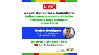 Jovem Agricultor e Agricultora Saiba como acessar o Crédito Fundiário para comprar sua terra [upl. by Kirenoj]