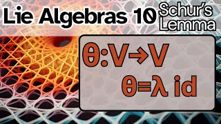 Schurs Lemma  Lie Algebras 10 [upl. by Liagiba]