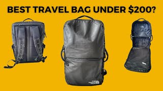 BEST Travel Bag under 200 BY FAR North Face Basecamp 35l Travel Backpack [upl. by Kazue848]