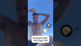 egg yolk hair treatment egghairmask eggyolk naturalhaircare [upl. by Anivol]