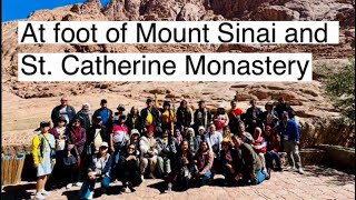 At Foot of Mount Sinai and St Catherine Monastery mountsinai egypt [upl. by Antonie]