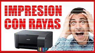 Como Solucionar Rayas Lineas En Las Impresiones – Limpieza De Cabezales Epson [upl. by Ennoval475]