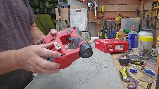 milwaukee m12 Staple gun Tool Review [upl. by Salter]