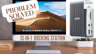 Anker 13in1 Thunderbolt 3  Problem Solved [upl. by Gordy660]