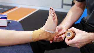 Ankle Taping  for stability [upl. by Tjaden711]