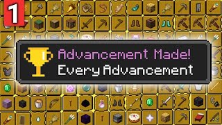 Getting Every Achievement in Minecraft [upl. by Sirahc]