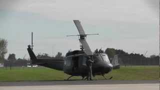 RNZAF BELL UH1H HUEY START HOVER  DEPART [upl. by Liponis]